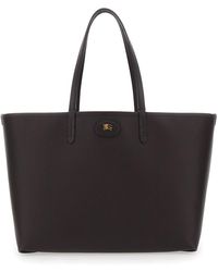 Burberry - Tote Bag Leather Calf - Lyst