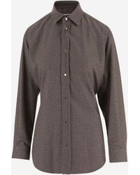 DARKPARK - Shirt Viscose Blend Check Polyester - Lyst