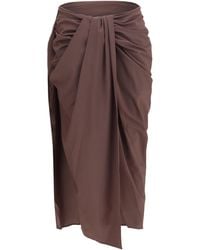 Jacquemus - Pareo Skirt - Lyst