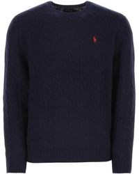 Polo Ralph Lauren - Midnight Wool Blend Sweater - Lyst