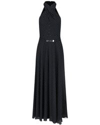 Polo Ralph Lauren Polka-dot Silk Georgette Dress in Blue | Lyst Polo Ralph Lauren Polka-dot Silk Georgette Dress in Blue | Lyst