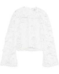 Self-Portrait - Lace Top - Lyst
