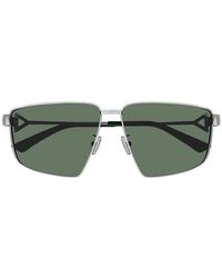 Bottega Veneta - Sunglasses Square Full Rim, Frame And Lens Bv1223S003 - Lyst