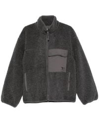 Maison Kitsuné - Fleece Panelled Jacket - Lyst