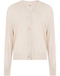 Weekend by Maxmara - Cropped Cardigan Wool Cardigans - Lyst
