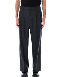 sunflower - Wide-Leg Wool Twill Trousers - Lyst