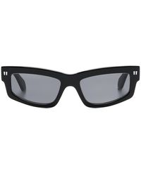 Off-White c/o Virgil Abloh - Sunglasses Rectangle Full Rim, Frame And Dark Lens Oeri135Miramar1007 - Lyst