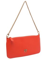 Pinko Embossed-Logo Wallet-On-Chain in Pink | Lyst