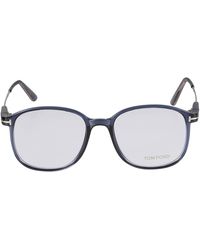 Tom Ford - Round Clear Lens Glasses - Lyst