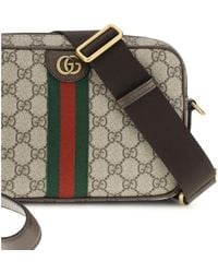 Gucci - Shoulder Bag Ophidia Gg Monogram Polyurethane - Lyst