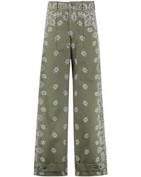 Amiri - Printed Cotton Trousers - Lyst