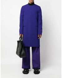 Off-White c/o Virgil Abloh - Wave Tag Dry Wool Skate Coat Clothing & Jackets - Lyst