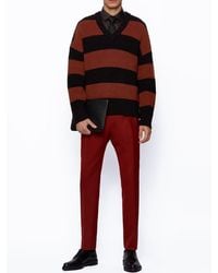 BOSS - Proti Ribbed Sweater - Lyst