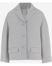 SOIR - Cotton Blend Jacket - Lyst