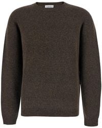 Roberto Collina - Crew Neck Sweater Virgin Wool Tops - Lyst
