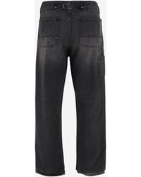 Haikure - Washed Cotton Jeans Trousers - Lyst