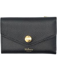 Mulberry - Folded Multi-Card Wallet - Lyst