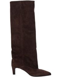 Strategia - Joelle Boots With Pointed Design And Low Heel - Lyst