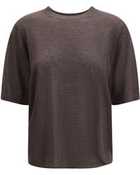 Loulou de Saison - Nala T-Shirt Kashmir/Capra Hircus T-Shirts - Lyst