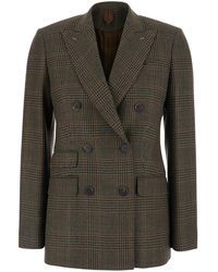 Max Mara - Jacket Mxmdeserto Wool Blazers - Lyst
