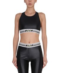 MSGM - Activewear Top - Lyst