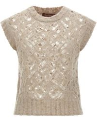 Max Mara - 'Albero' Vest - Lyst