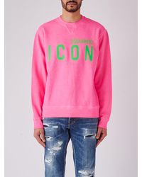 DSquared² - Be Icon Cool Fit Tee Crewneck Sweatshirt - Lyst