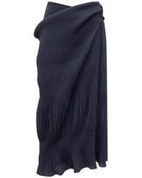 JW Anderson - Skirt With Draping - Lyst