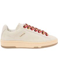 Lanvin - Lite Curb Low Top Trainers - Lyst