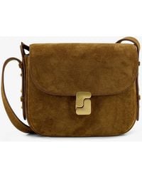 Soeur - Bellissima Mini Suede Crossbody Bag - Lyst