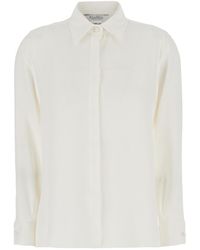 Max Mara - Shirt Geranio Silk — Blouses - Lyst