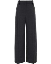 Brunello Cucinelli - Dark Tailored Flat Front Pants - Lyst