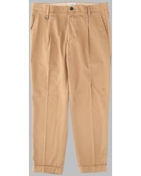 Paolo Pecora - Duomo Chino Trousers Cotton Elastane - Lyst