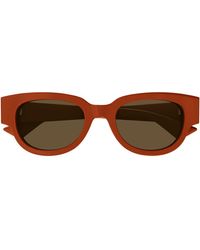 Bottega Veneta - Bv1278Sa Tri-Fold-Line New Classic 004 Sunglasses - Lyst
