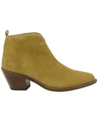 Sartore - Suede Ankle Boots - Lyst