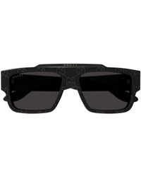 Gucci - GG1460S Linea Lettering Sunglasses - Lyst