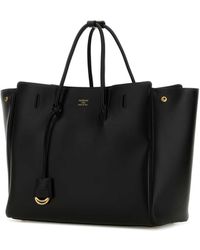 トートバッグ Balenciaga Small black Hampton Carry All bag Balenciaga Hampton Mini Carry All Bag in Smooth Calfskin