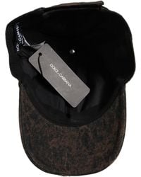 Dolce & Gabbana - Cotton Distressed Baseball Cap Hat - Lyst