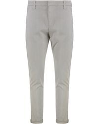 Dondup - Trousers Gaubert Cotton-Blend Lyocell Chinos - Lyst