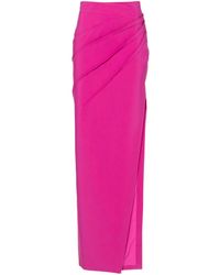 Genny - Long Skirt With Slit - Lyst