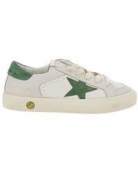 Golden Goose - Low Top Sneakers With Star Patch Goat Trainers - Lyst