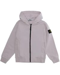 Stone Island - Kids Hoodie Sweater Hoods & Sweatshirts - Lyst