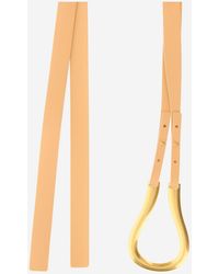 Bottega Veneta - Belt French Calf Almond- Calfskin - Lyst
