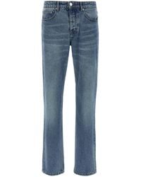Ami Paris - Cotton Straight-Leg Jeans Clothing - Lyst