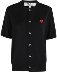COMME DES GARÇONS PLAY - Round Neck Emblem - Lyst