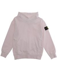 Stone Island - Hooded Sweatshirt Cotton Hoods & Sweatshirts - Lyst