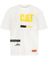 Heron Preston - X Cat Printed Cotton T-Shirt - Lyst