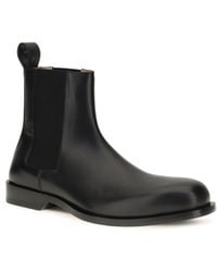 Loewe - Chelsea Boots Bobine Polished Leather Calf - Lyst