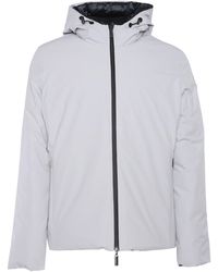Rrd - Zip-Up Hooded Reversible Padded Jacket - Lyst
