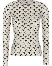 Marine Serre - Moon" Logo Top - Lyst